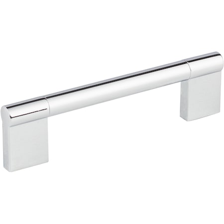 Elements 128 mm Center-to-Center Polished Chrome Knox Cabinet Bar Pull 645-128PC